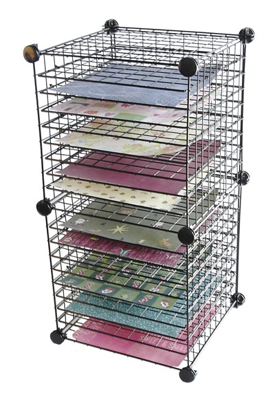 Grid Cube Scrapbooking Rack Grid Cube Scrapbooking Rack