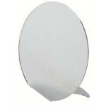 Oval Acrylic Tilt Back Countertop Mirror 8"x 9 1/8" Oval Acrylic Tilt Back Countertop Mirror 8"x 9 1/8"