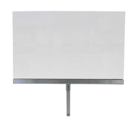 Satin Chrome Sign Holder 3" Satin Chrome Sign Holder 3"