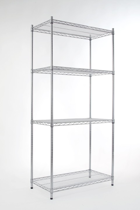 Metal Wire Shelving Rack 48"x18"x72"