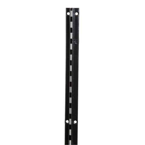Black Recessed Wall Standards 8' x 13/16" x 1"s x2" ctr Black Recessed Wall Standards 8' x 13/16" x 1"s x2" ctr