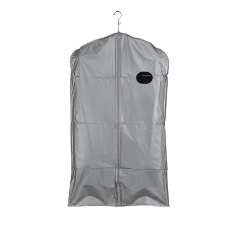 Grey Vinyl Garment Bag 24"x40" Grey Vinyl Garment Bag 24"x40"