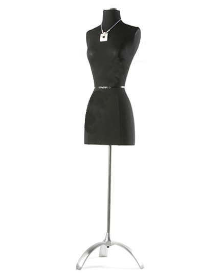 Black Judy Female Cloth Body Form
