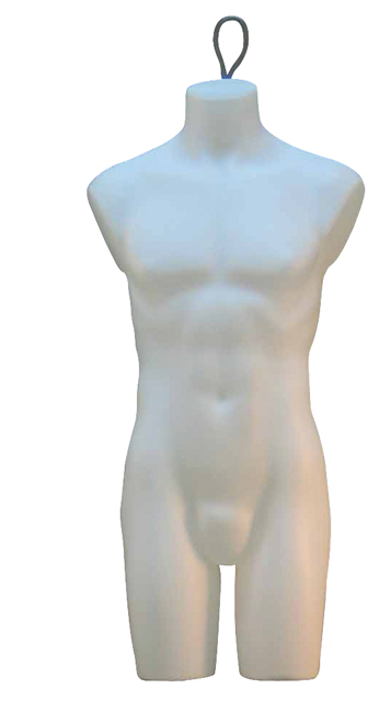 Unbreakable Female 3/4 Torso Body Form Mannequin