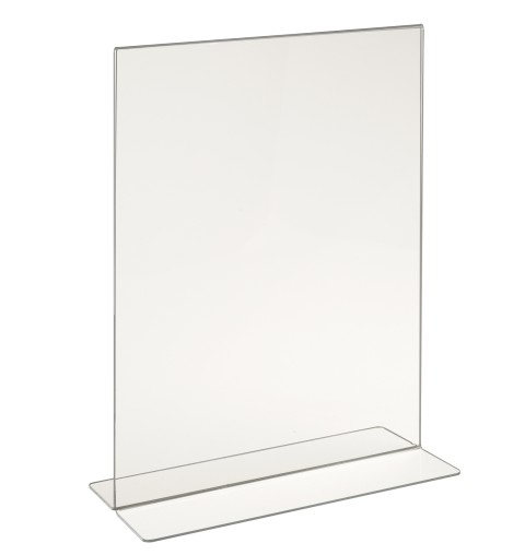 Acrylic Double Sided Top Loaded Sign Holders 8 1/2"w x 11"h Acrylic Double Sided Top Loaded Sign Holders 8 1/2"w x 11"h