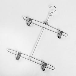 Chrome Wire Bikini Hanger/Swivel Hook 12, Chrome Garment Hangers