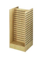 Slatwall Mini H Unit Display 24"x24"x54" Slatwall Mini H Unit Display 24"x24"x54"