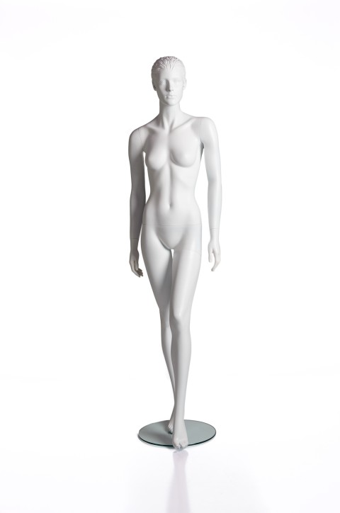 Matte White Female Mannequin Matte White Female Mannequin
