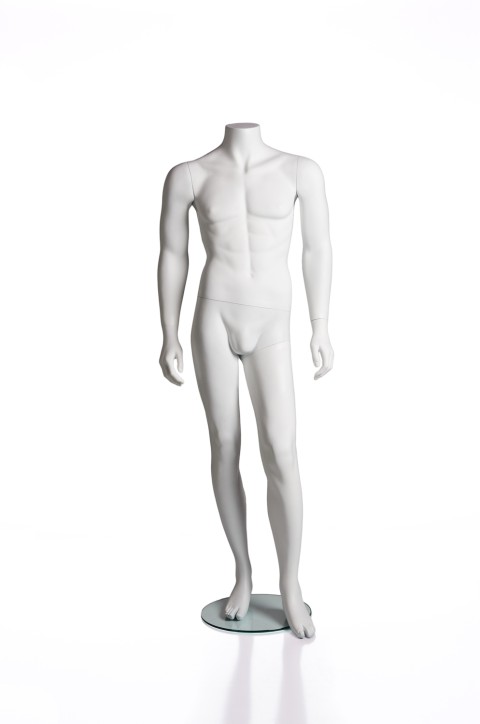 Headless White Male Mannequin Headless White Male Mannequin
