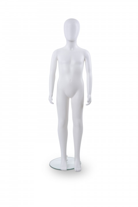 White Child Unbreakable Mannequin Age 6-8 yrs