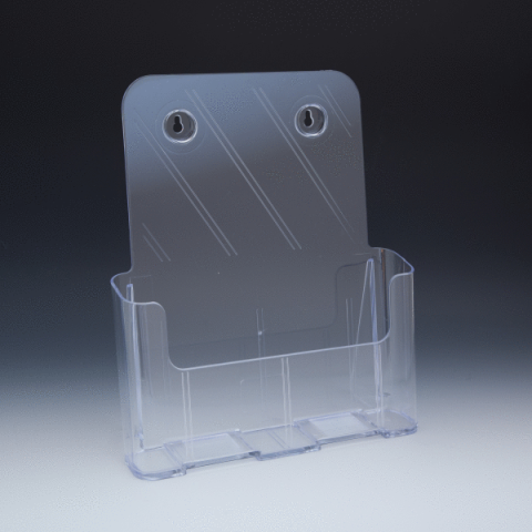 Single Countertop Slant Back Brochure/Magazine Holder 9 1/4" Single Countertop Slant Back Brochure/Magazine Holder 9 1/4"
