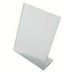 Acrylic Cosmetic Tilt Back Countertop Mirror 7"x9"
