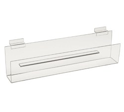 Slatwall Acrylic J Rack