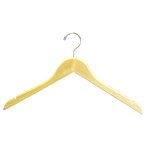 Natural Wooden Hanger/with Notches 17"