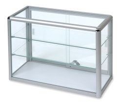 Aluminum Countertop Display Cases
