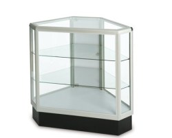 Aluminum Corner Showcases