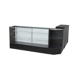 Black Customer Service Counter 90"x18"x88"