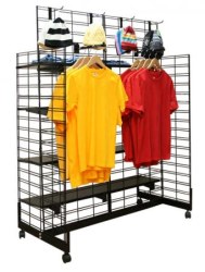 Slatgrid/Gridwall Gondola Merchandisers