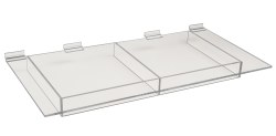 Acrylic Slatwall Shelving