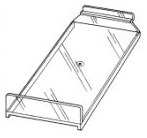 Slatwall Cap Holder Display 12"x 6 1/2"