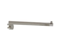 Chrome Square Tube Faceouts 12"
