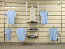 Outrigger Wall Fixture Display System