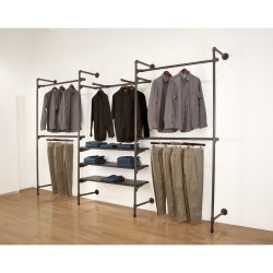 Pipeline Wall Fixture Display System 1
