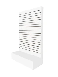 L Shape Slatwall Merchandisers