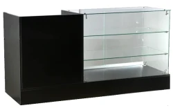 Black Customer Checkout Counter