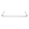 Chrome Flatbar Hangrail Ubar 1/2" slot - 24"