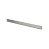 Satin Chrome Rectangular Tube Hangrails - 24"