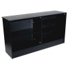 Customer Cash Wrap Service Counter 48"x18"x38" - Black