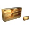 Customer Cash Wrap Service Counter 48"x18"x38" - Maple