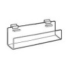 Slatwall Acrylic "J" Racks - Small 2"x3"x12"