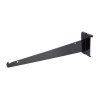 Gridwall/Slatgrid Knife Edge Shelving Brackets - Black