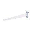 Gridwall/Slatgrid Knife Edge Shelving Brackets - White