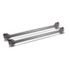 Pipeline Extension Kit/for Free Standing Merchandiser 24" - Anthracite Gray