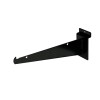 Slatwall Knife Edge Brackets 8" - Black