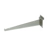 Slatwall Knife Edge Shelving Brackets 10" - Chrome