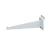 Slatwall Knife Edge Shelving Brackets 10" - White