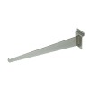 Slatwall Knife Edge Shelving Brackets 12" - Chrome