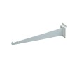 Slatwall Knife Edge Shelving Brackets 12" - White