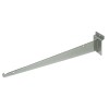 Slatwall Knife Edge Shelving Brackets 14" - Chrome