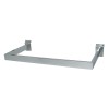 Chrome Slatwall U Bar Hangrails - 24"