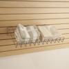 Slanted Slatwall Shelf with Lip