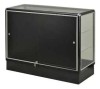 Black Aluminum Extra Vision Showcase (rear view)