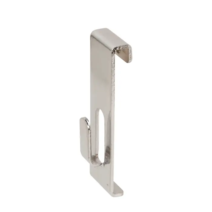 Gridwall Notch Picture Hooks - Chrome