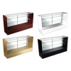 Full Vision Glass Showcases 72"x20"x38" - Black