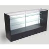 Full Vision Glass Display Showcase 60"x18"x38" - Black
