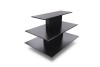 3 Tier Rectangular Display Table - Black